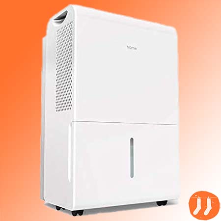 HOmeLabs 3,000 sq. ft. Energy Star dehumidifier for large rooms and basements