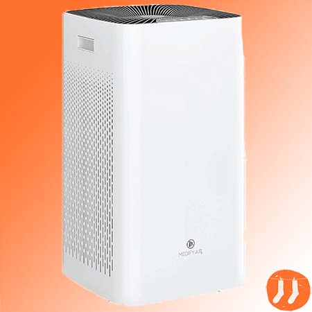 Medify MA-112 air purifier with H13 True HEPA filter and 232 square meters of coverage